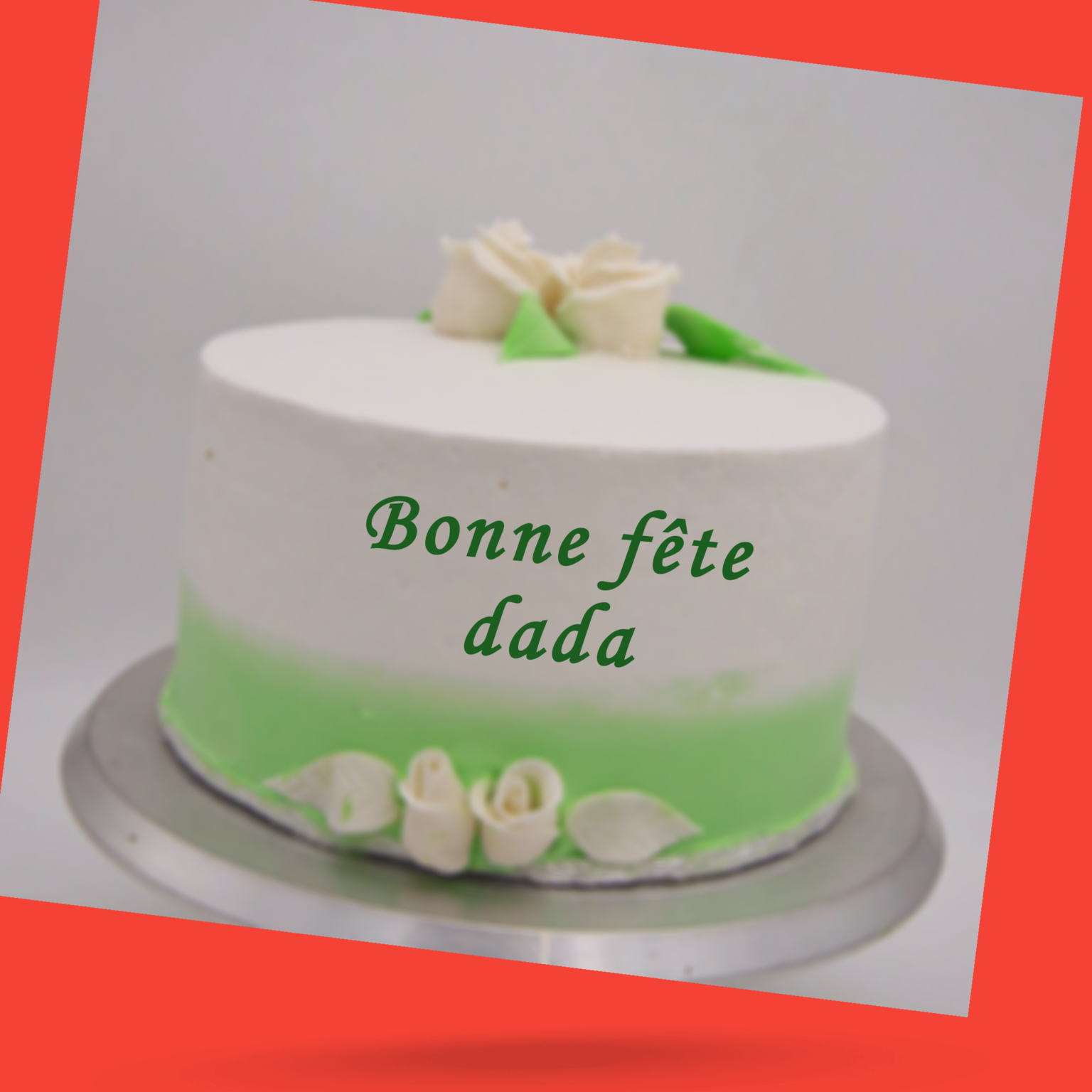 Gâteau de fête des pères Antananarvo Madagascar