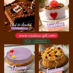 Gâteau de fête des mères livraison Madagascar Cake delivery Madagascar