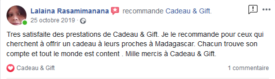 Recommandations et avis sur Cadeau & Gift Madagascar