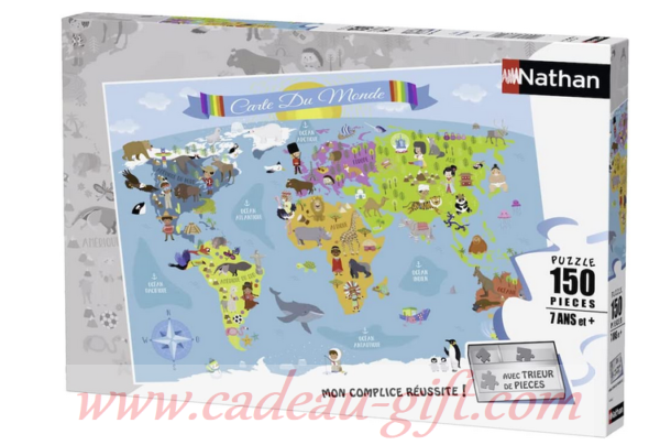 jouet puzzle carte du monde livraison Madagascar