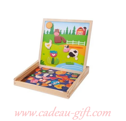 My wooden magnetic board toy gift Madagascar