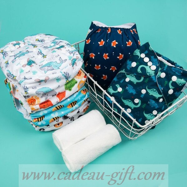 COUCHES LAVABLES Baby Diapers Washable Reusable livraison MADAGASCAR