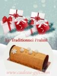Bûche de Noël Praliné en livraison à Madagascar