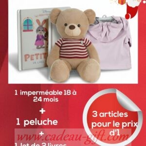 Cadeau livres illustrés enfants peluche livraison Madagascar