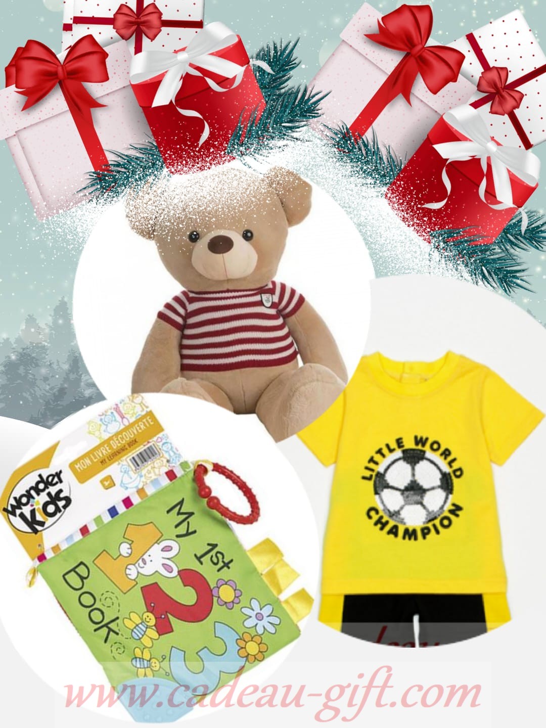pack cadeau douceur moins 18 mois Cadeau de Noel bébé enfant Madagascar