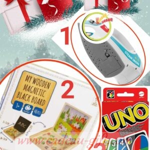 Pack jouets enfants cadeau de Noël Madagascar