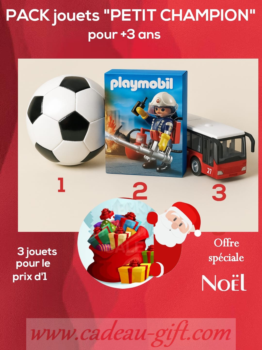 pack jouets petit champion Pack jouet Playmobil Antananarivo livraison