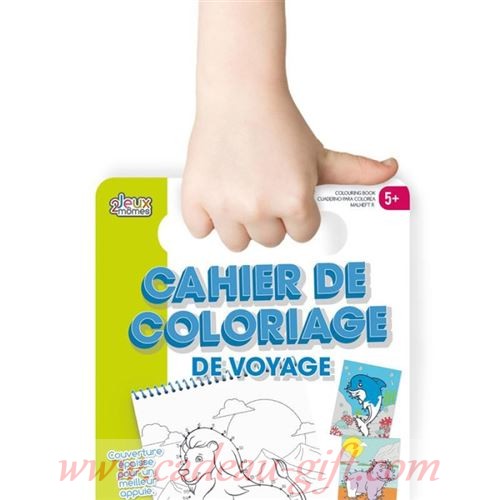CAHIER DE COLORIAGE ENFANT POUR VOYAGE Cadeau de voyage pour enfant livraison Antananarivo